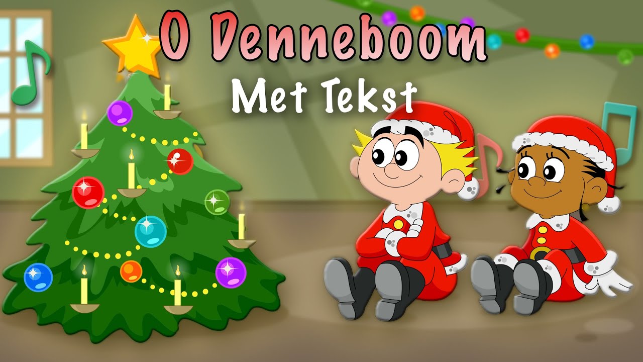 O Denneboom🎄(met tekst) | Kerstliedjes voor Kerst | Minidisco