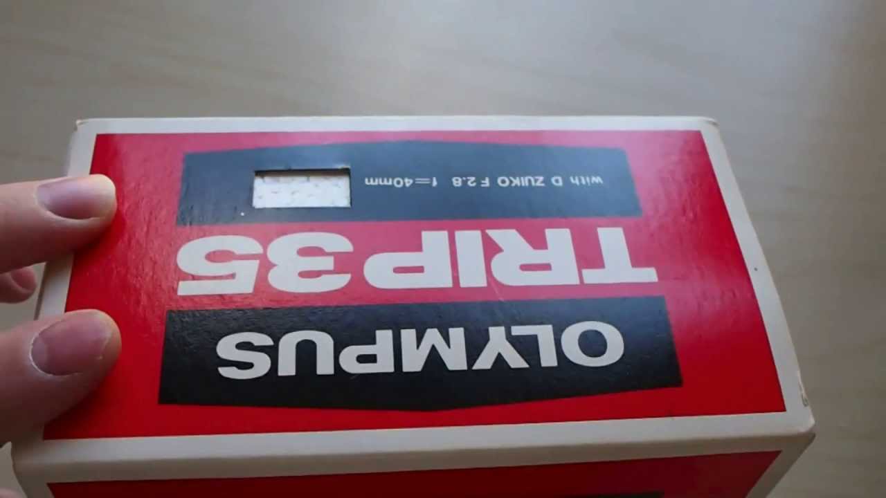 Olympus Trip 35 - Unboxing!