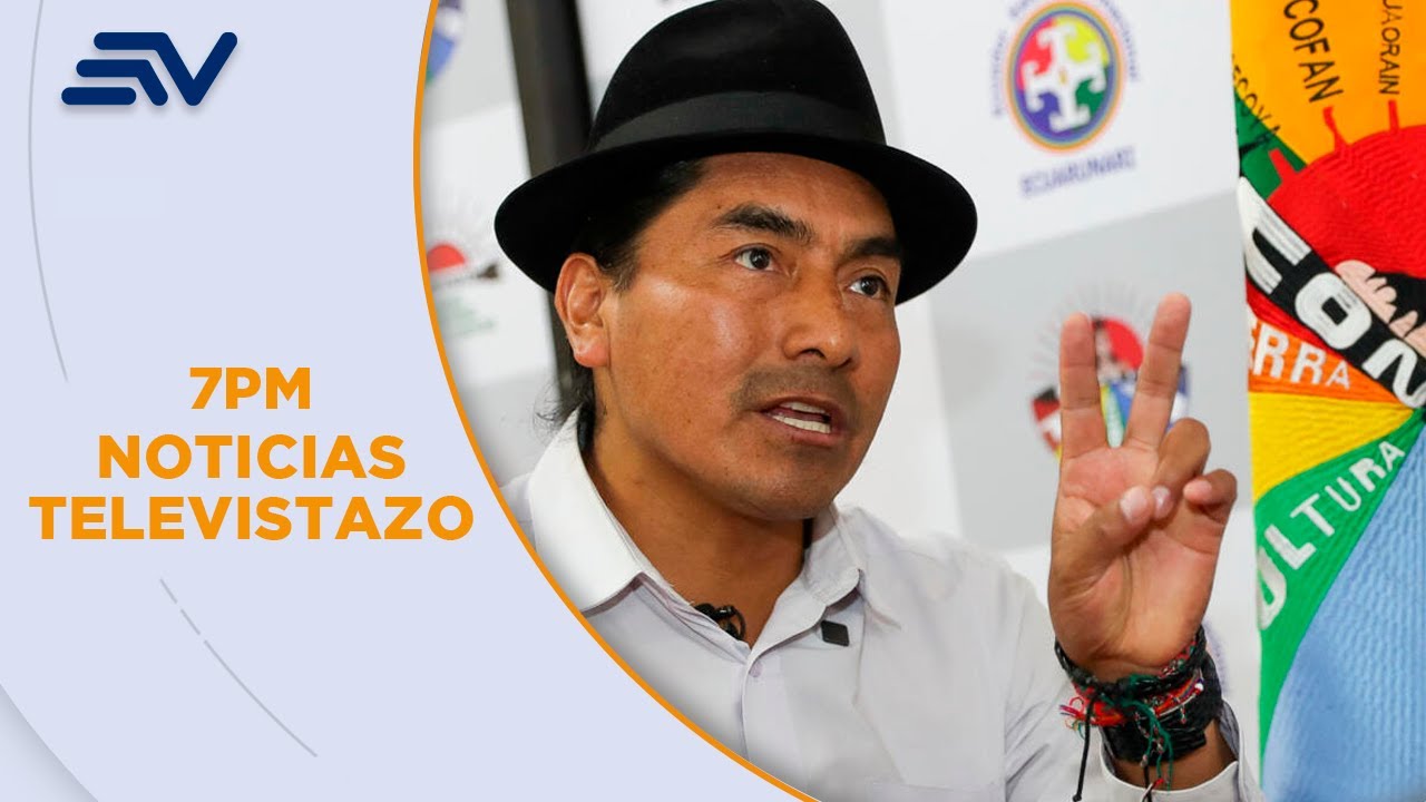 Leonidas Iza no logra consenso en la Conaie para el balotaje | Televistazo | Ecuavisa