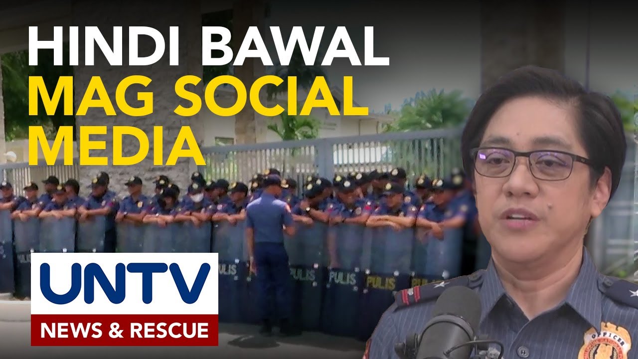 Mga pulis na nagpahayag ng saloobin sa pag-aresto kay FPRRD, walang admin sanction ayon sa PNP