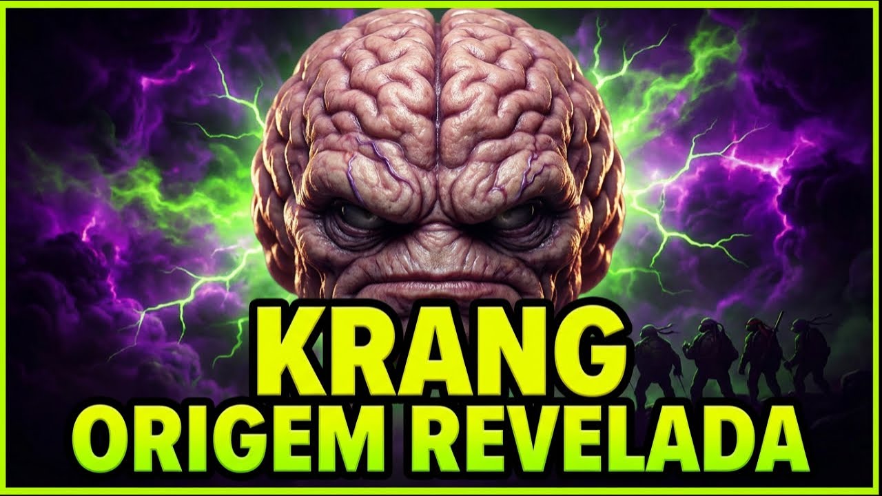 KRANG: a Origem PROIBIDA do Vilão Mais Estranho das Tartarugas Ninja