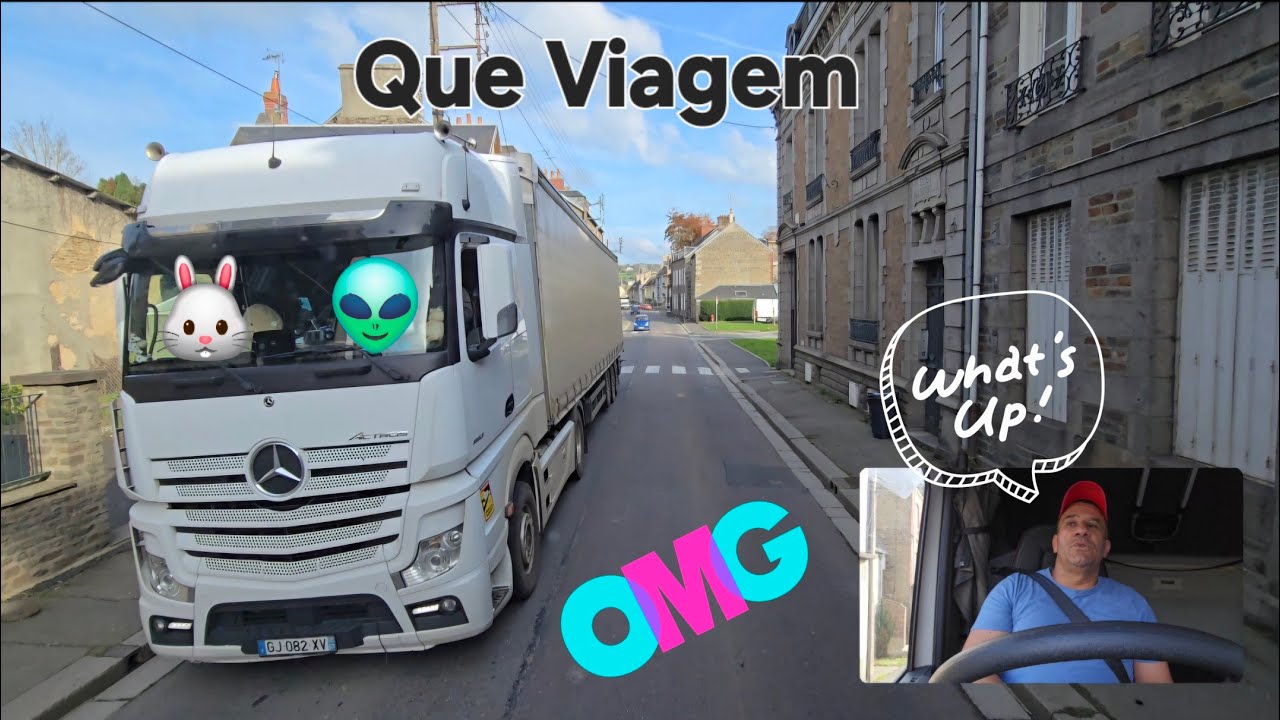 CANAL DA MANCHA, bora lá #caminhoneiro #frança