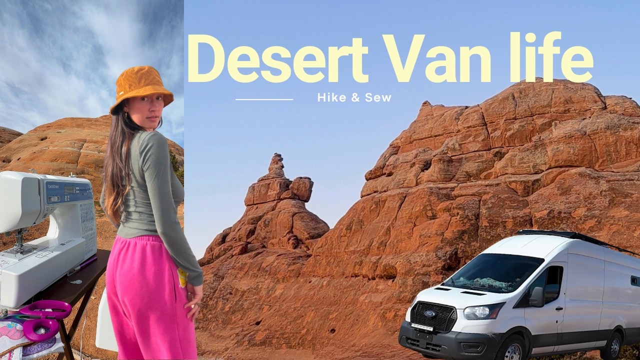 Living on FREE Land?! A Morning in My Desert Van Life