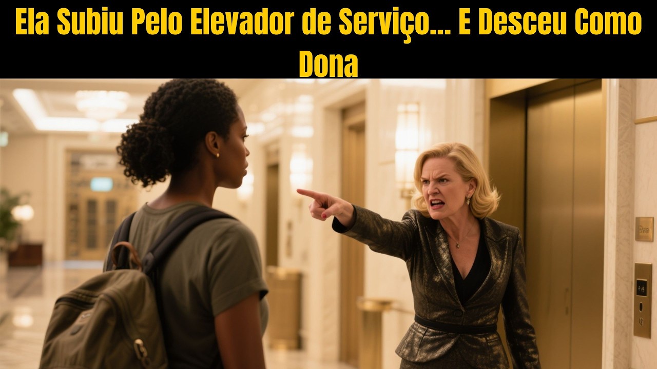Mandaram Ela Ir Pelo Elevador de Serviço — O Final Foi Humilhante
