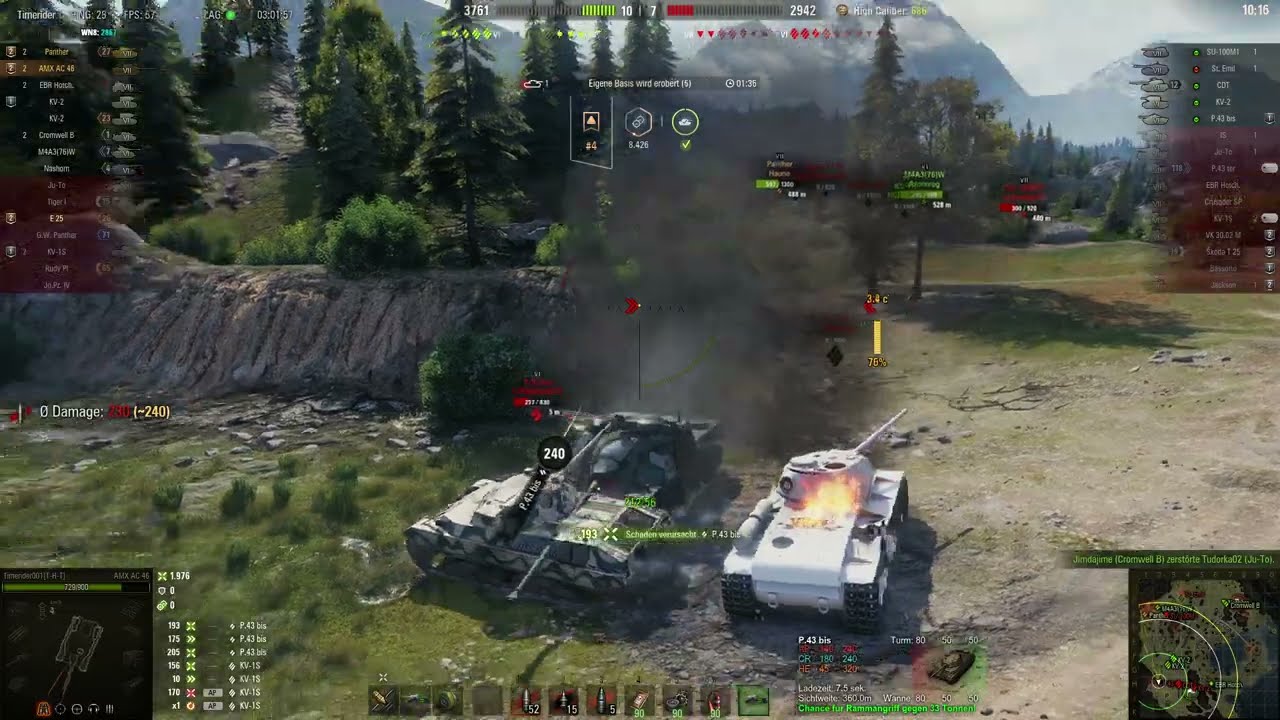 Panther - E25 - AMX AC 46 - Stufe 7 - Timerider