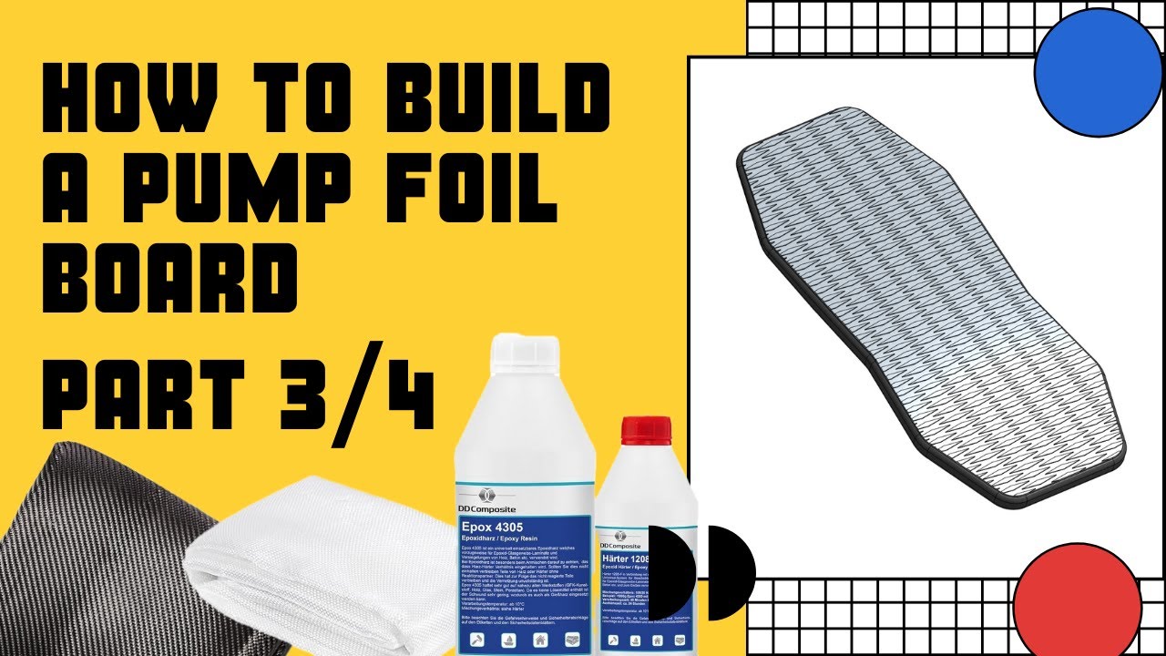 How to build a pump foil board | Part 3 / 4 | Fiberglass Laminating and Vacuum Bagging #pumpfoil
