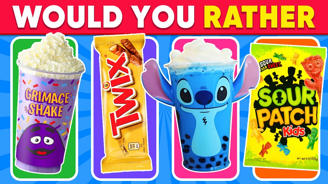 Would You Rather - Build your Snack & Candy Basket 🍿🍬 Choose Your Candy 🍭🍫 Daily Quiz