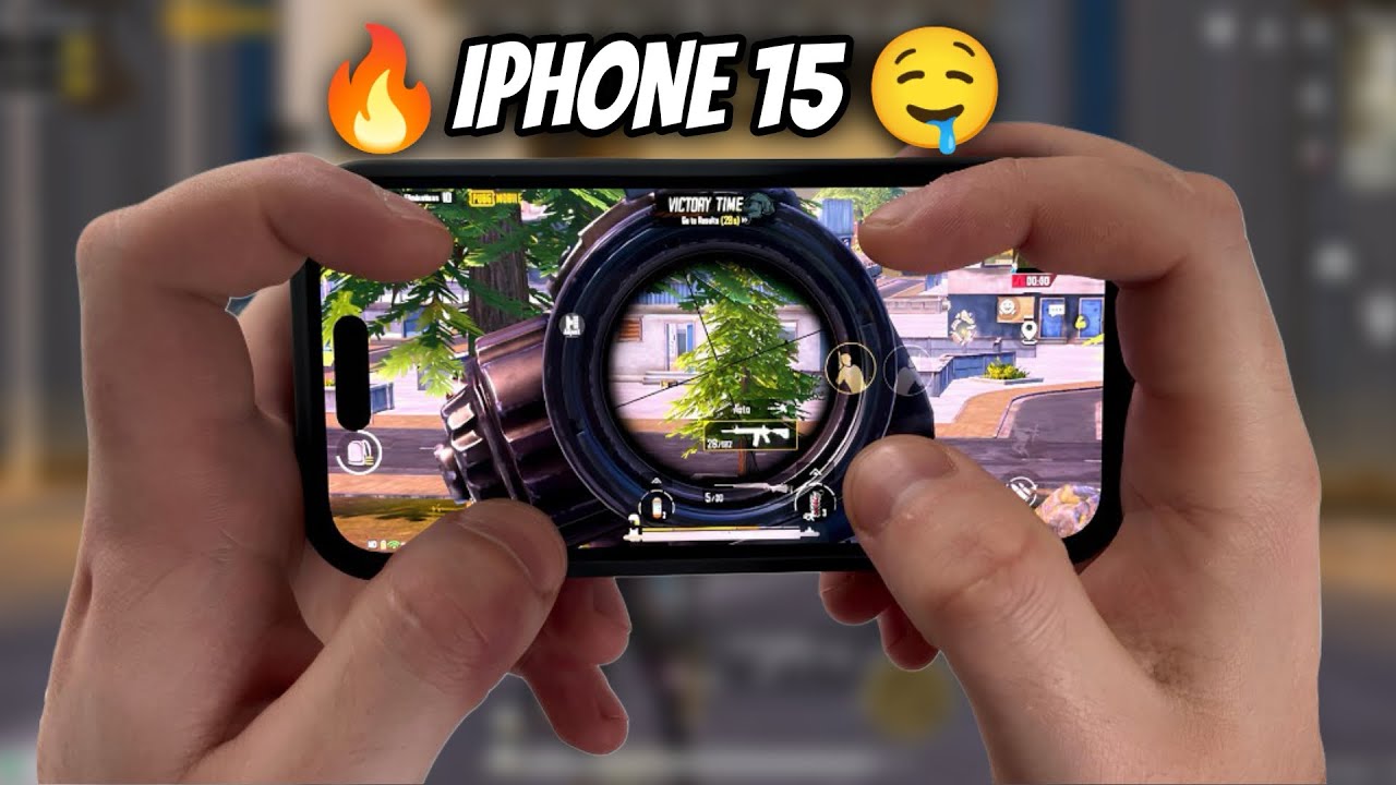 🔥HANDCAM on iPhone 15 | HDR Extreme Graphics + Gyroscope😍 | 3.7 Update!