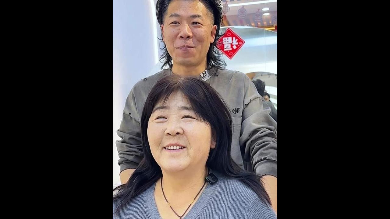 57岁发量惊人？看我如何把“厚重”变“高级”！气质减龄大变身，美到认不出！