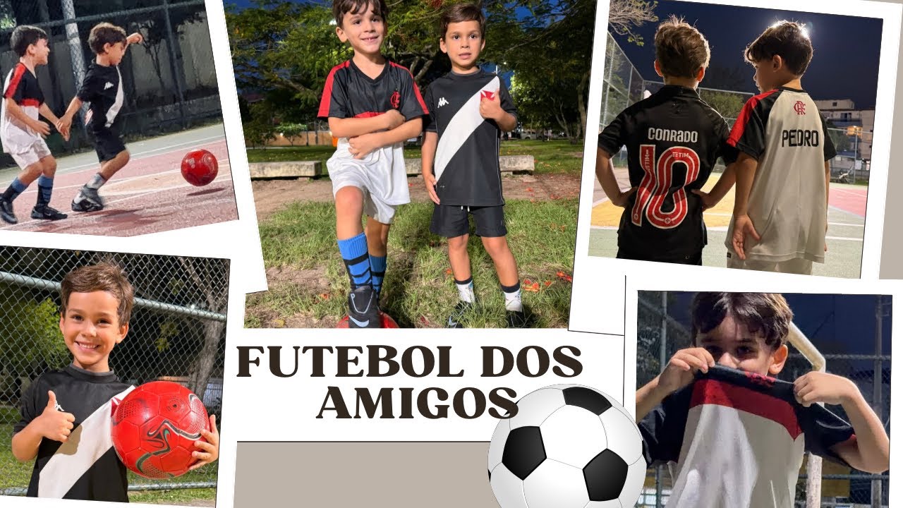 FLAMENGO x VASCO - FUTEBOL DOS AMIGOS 