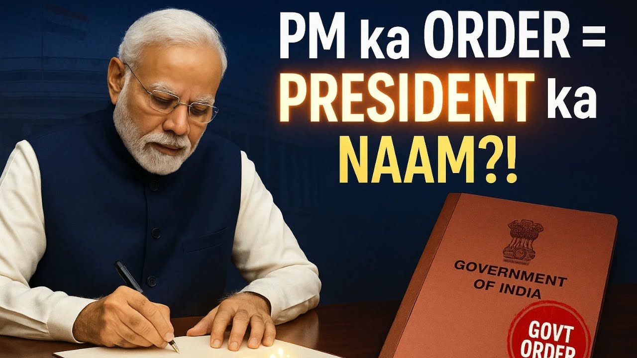 Article 77 Explained | Conduct of Business by Indian Government | President & PM Orders | Hinglish