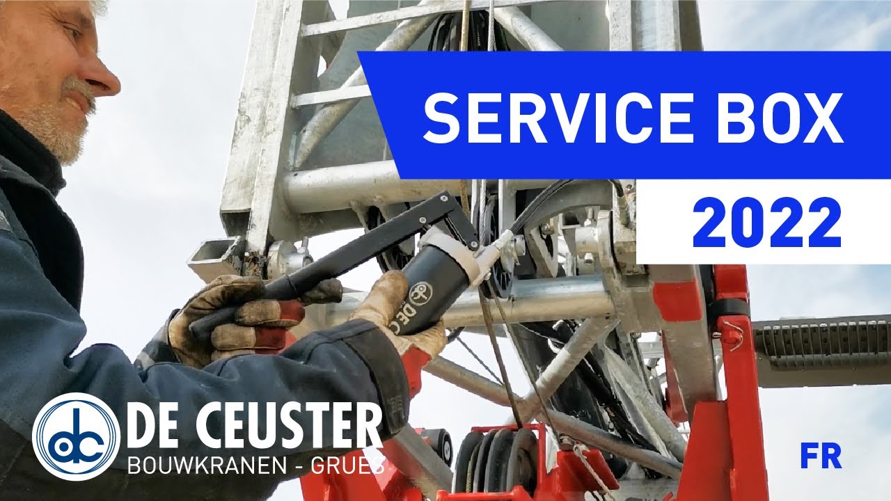 Maintenance de Grue à Montage Rapide (Service Box 2022) | FR