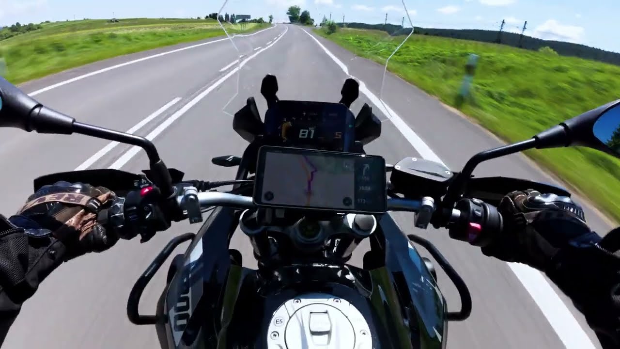POV Relaxing Ride 4k | BMW F800GS | [S01E42]