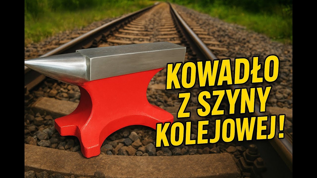 kowadło z szyny kolejowej