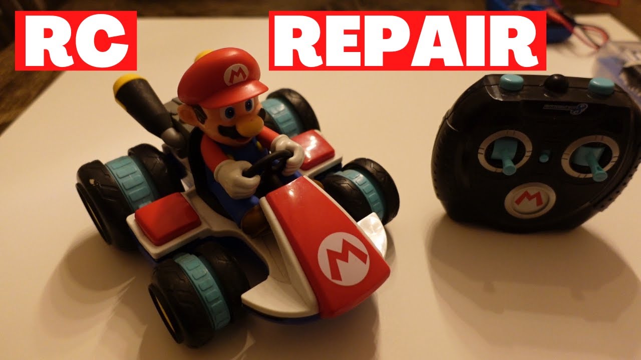 Ремонт машинки на радиоуправлении - Mario Kart 8