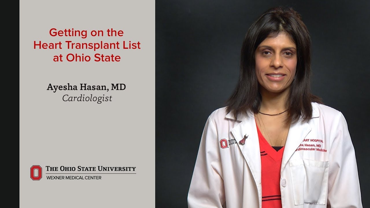 Getting on the heart transplant list | Ohio State Medical Center