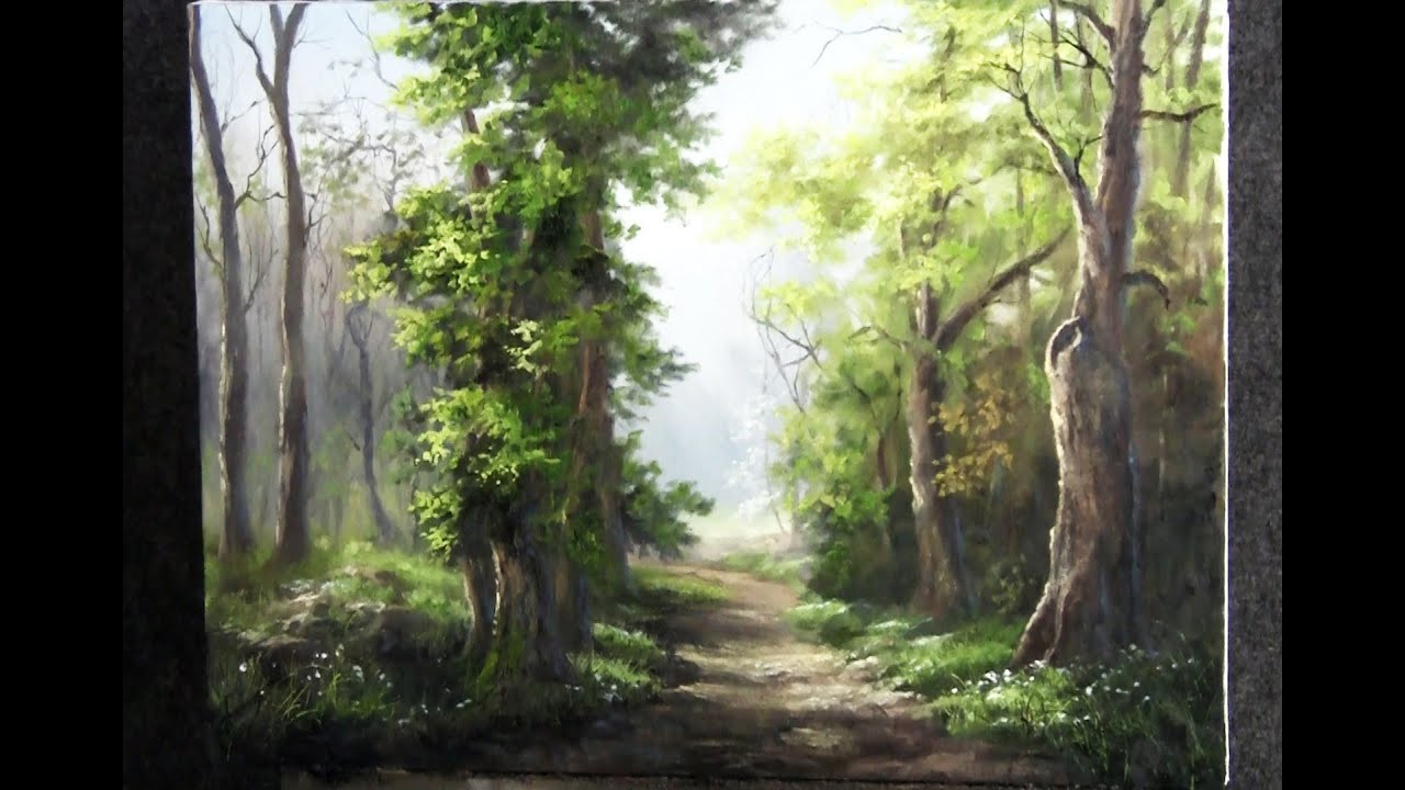 Oil Painting Walk in the Forest - Paint with Kevin Hill