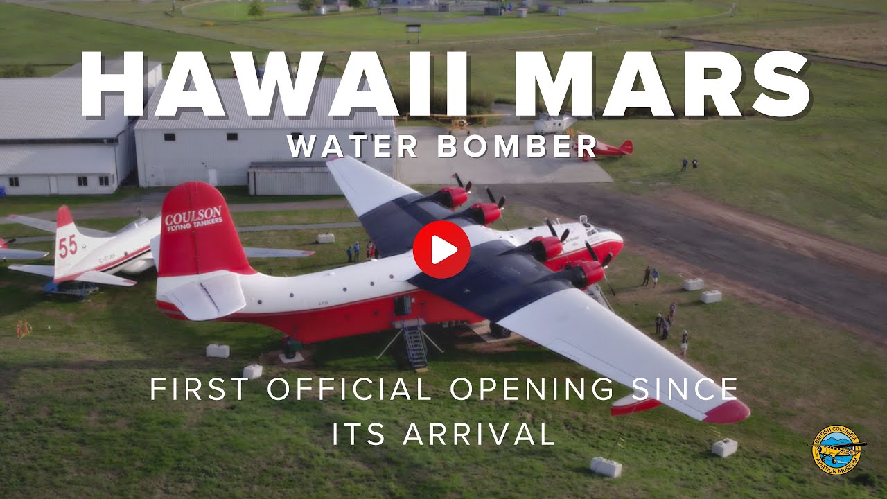 Hawaii Mars Water Bomber - First Official Opening Since It's Arrival!