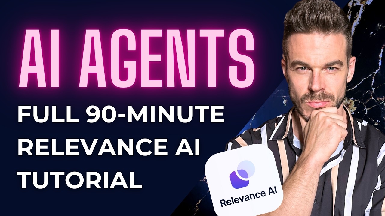 Relevance Ai Tutorial &ndash; From Zero Experience to Building a Real Functional AI Agent #aiagents