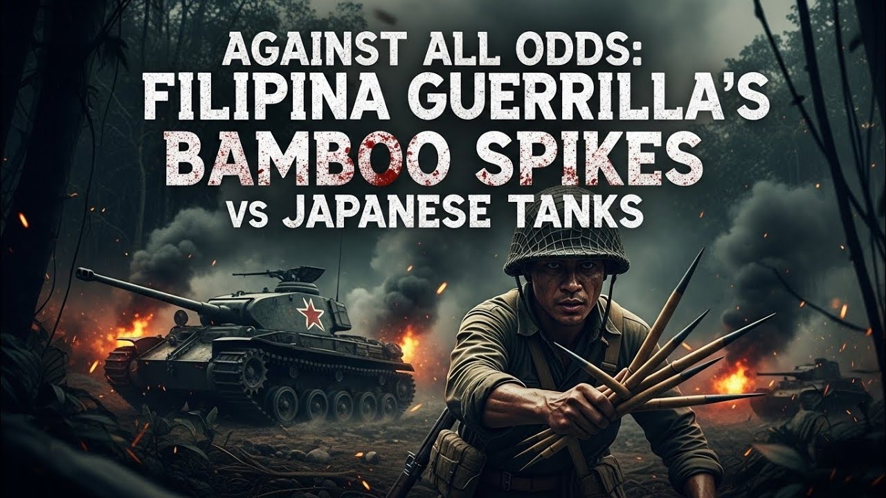 How One Filipino Fighter Used Bamboo Spikes to Stop Japanese Tank Columns