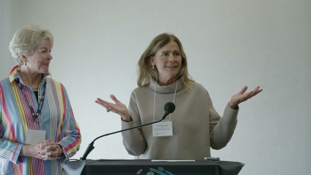 MarCom Committee--Ruth Rosenquist & Cynthia Clark