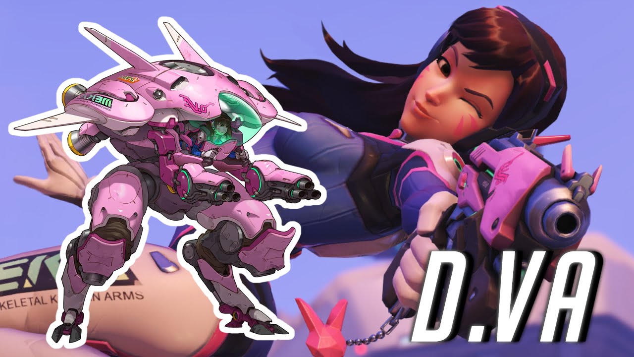 Bohaterowie Overwatch - D.Va