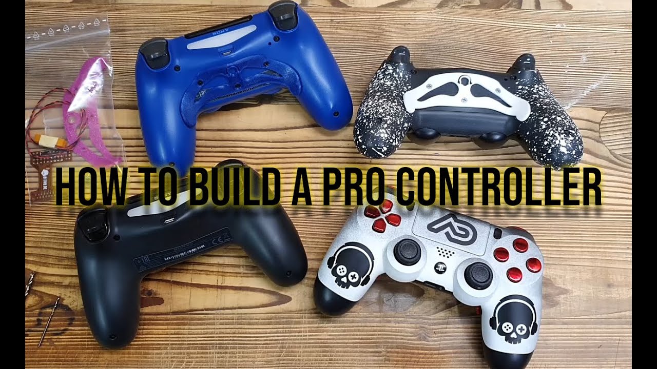 how to install paddles | build your own ps4 pro controller