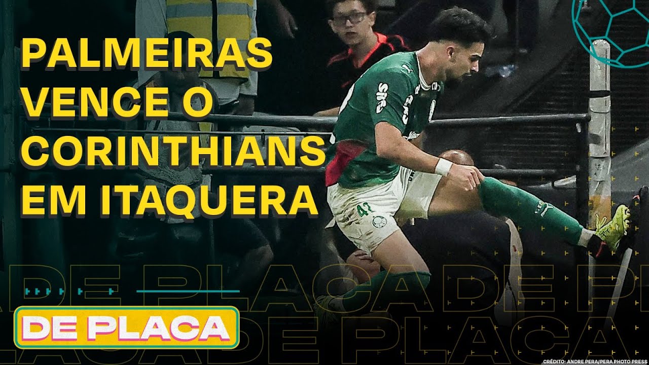 PALMEIRAS VENCE O DERBY; VASCO DERROTA O BOTAFOGO; SANTOS RESPIRA APÓS VITÓRIA | De Placa 09/02/26