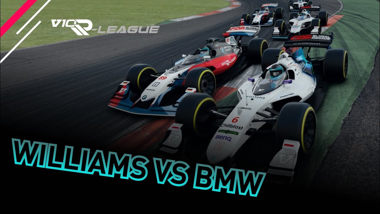 WILLIAMS VS BMW - V10 R-LEAGUE VALLELUNGA HIGHLIGHTS!