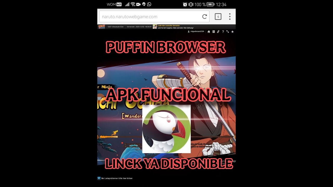 PUFFIN BROWSER APK FUNCIONAL   LINCK EN LA DESCRIPCION MIRA TODO EL VIDEO