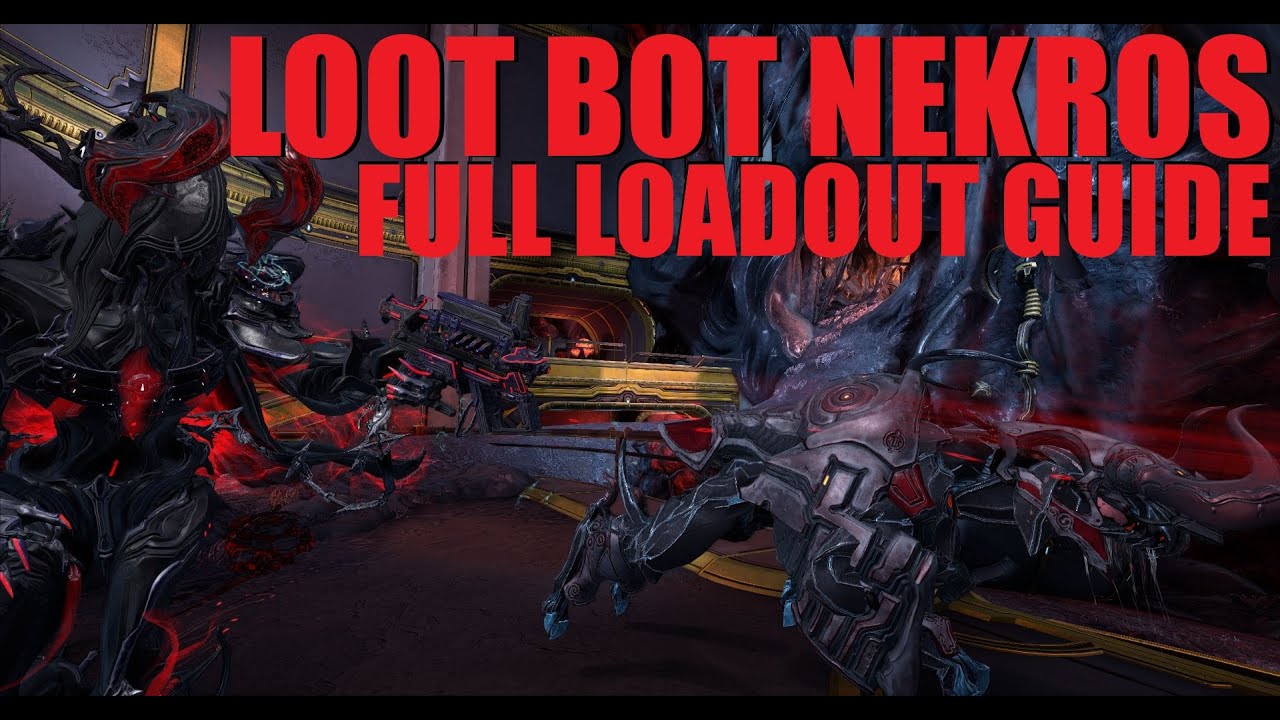 [WARFRAME] БОЛЬШАЯ ДОБЫЧА: Некрос Прайм, обновленная сборка 2025 года, полное руководство по экип...