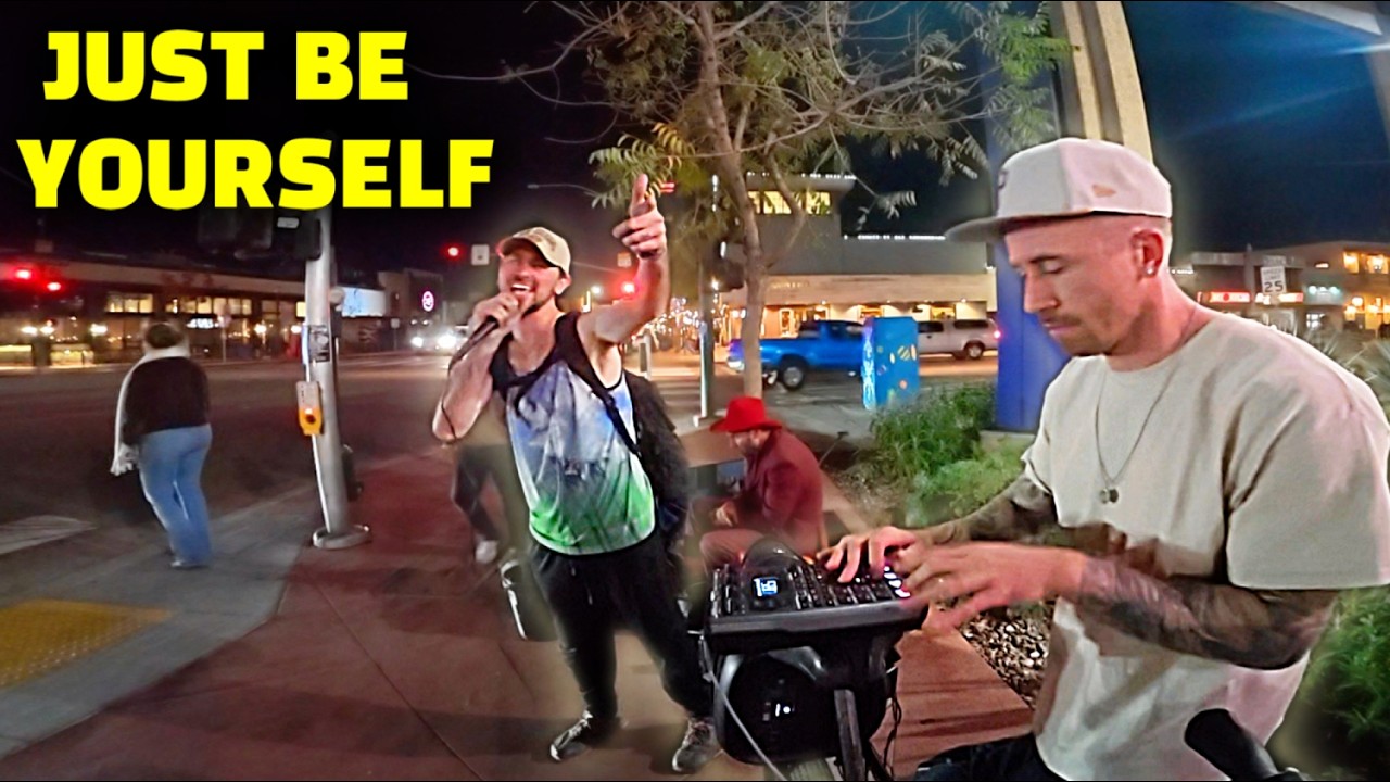San Diego Street Freestyles Over My New Beat — JUST BE YOURSELF