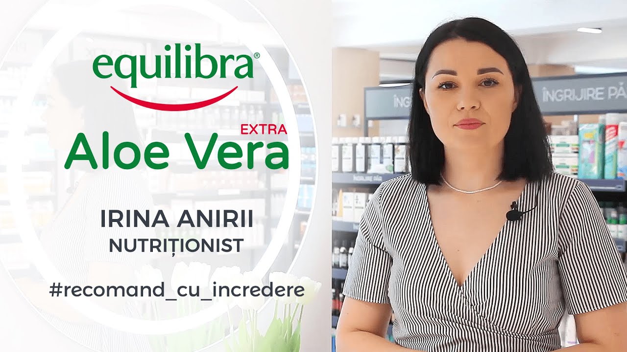 Irina Arini, nutriționistă, #Recomandă_Cu_Incredere produsele #Equilibra