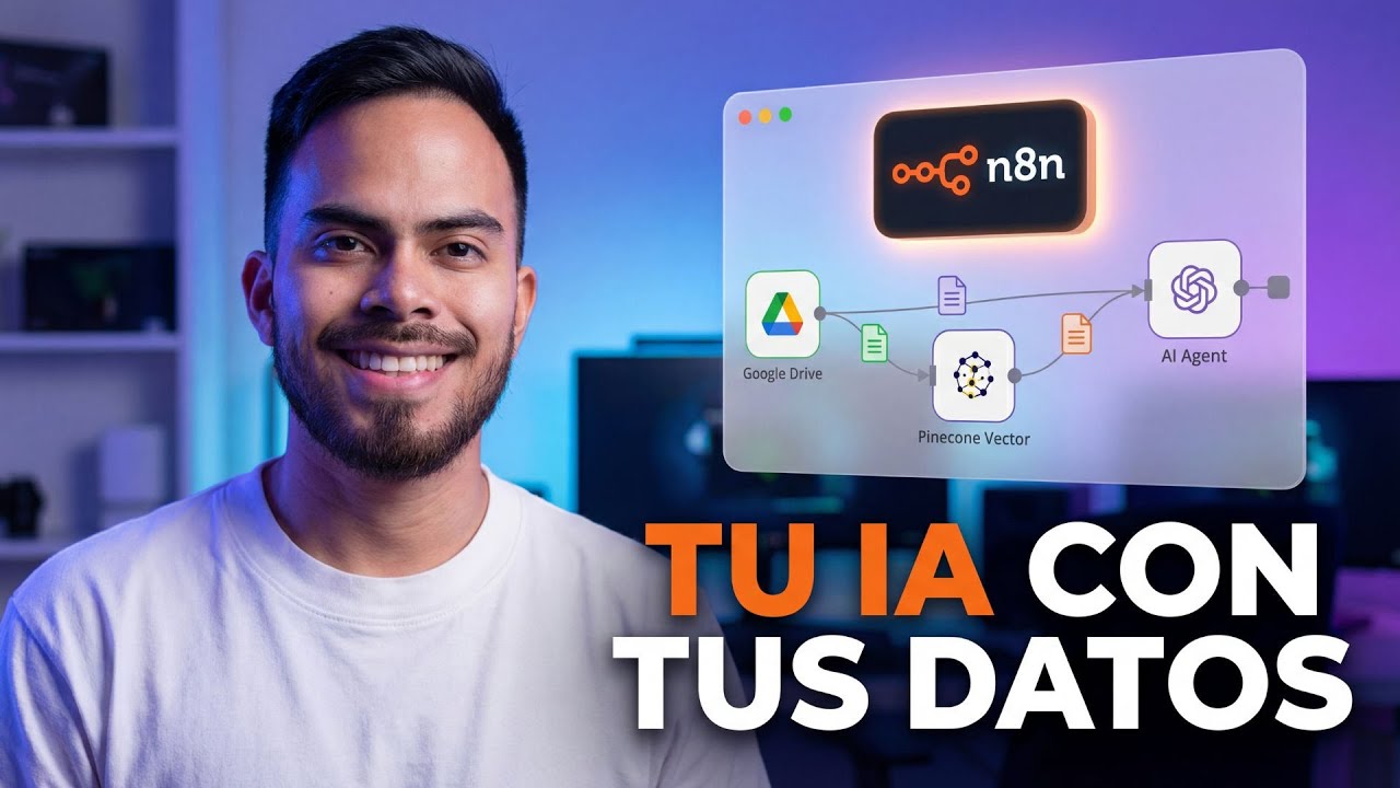 Crea un Agente IA con información de tu empresa en n8n