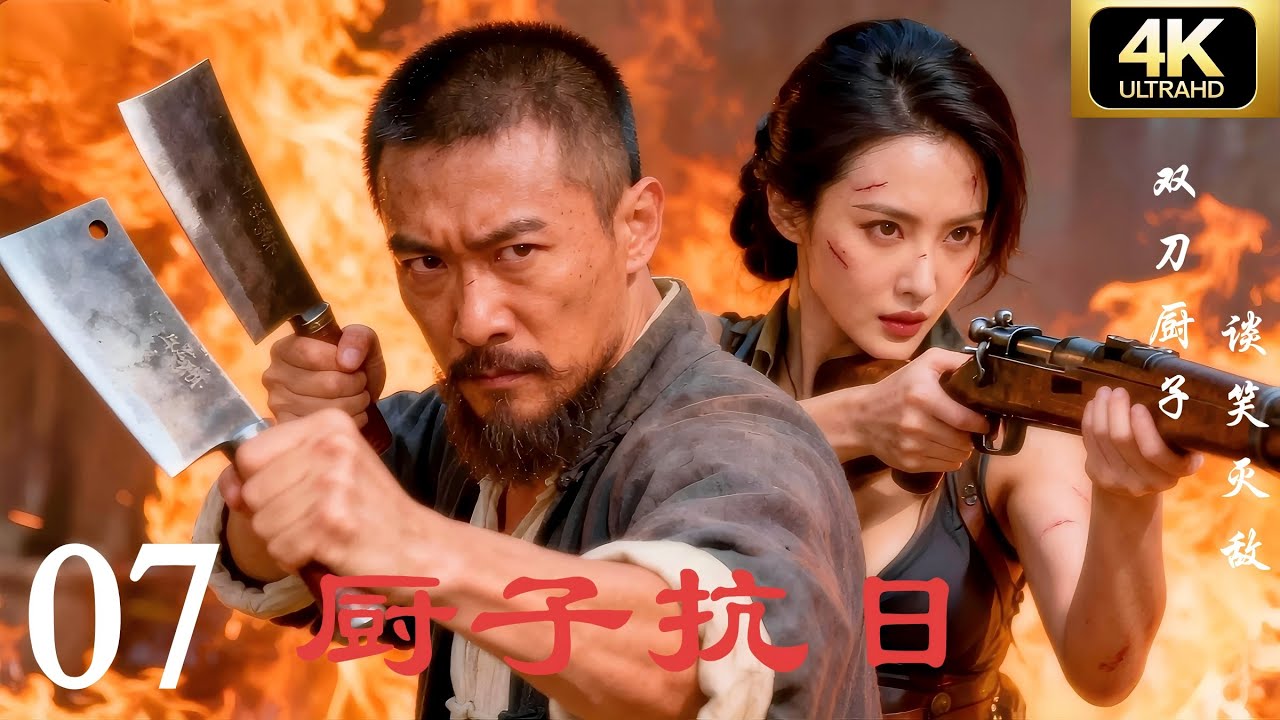 【抗日剧·4K】《厨子抗日》第07集 | 2025经典连续剧完整版💥