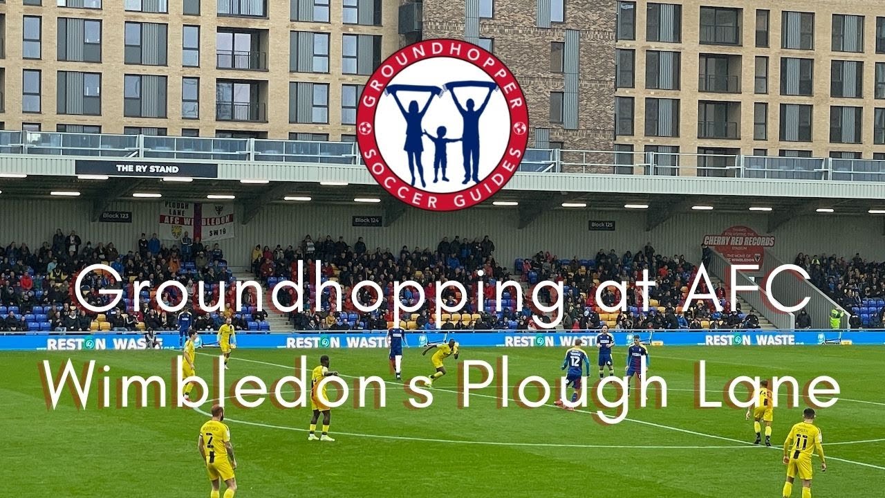 Groundhopping at AFC Wimbledon's Plough Lane
