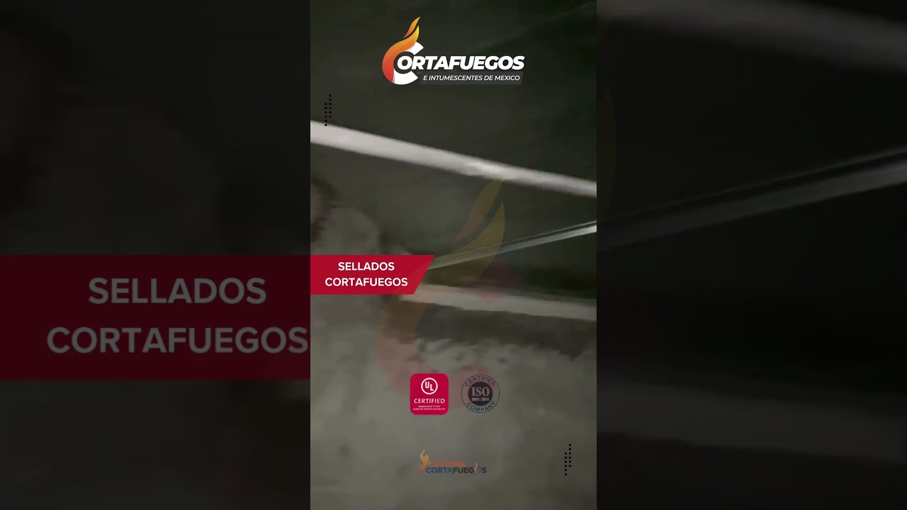 Sellados Cortafuegos🔥 - Sellado de ductos #selladoscortafuegos #ul