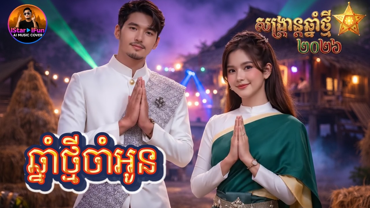 🔥រាំកន្រ្តឹម🙏👉| ឆ្នាំថ្មីចាំអូន | AI Music video | IStar IFun Video | អបអរឆ្នាំថ្មី​ ២០២៦