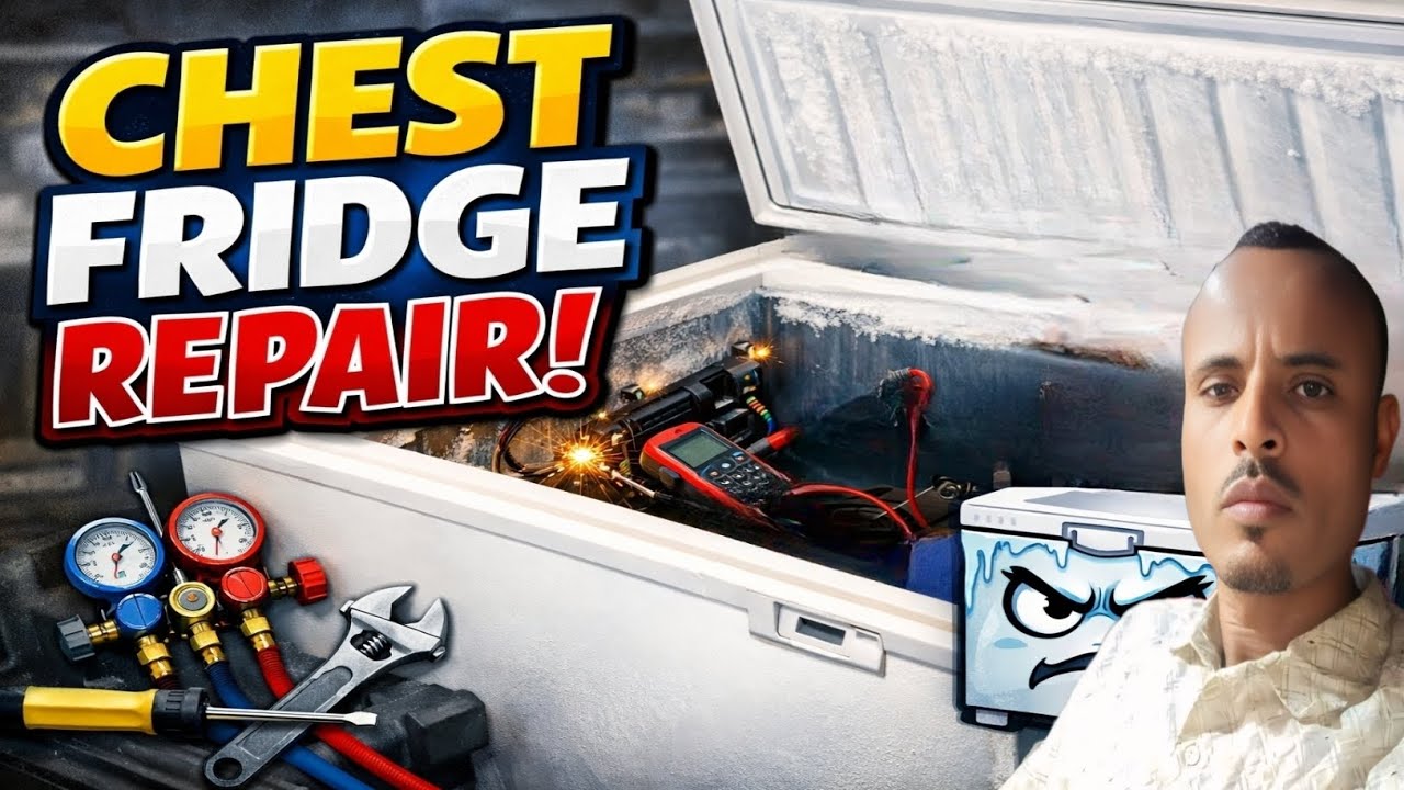 . Chest Fridge Not Cooling | Easy Troubleshooting & Repair ኮምፕሬሰር ይሰራል ግን አይቀዝቅዝም
