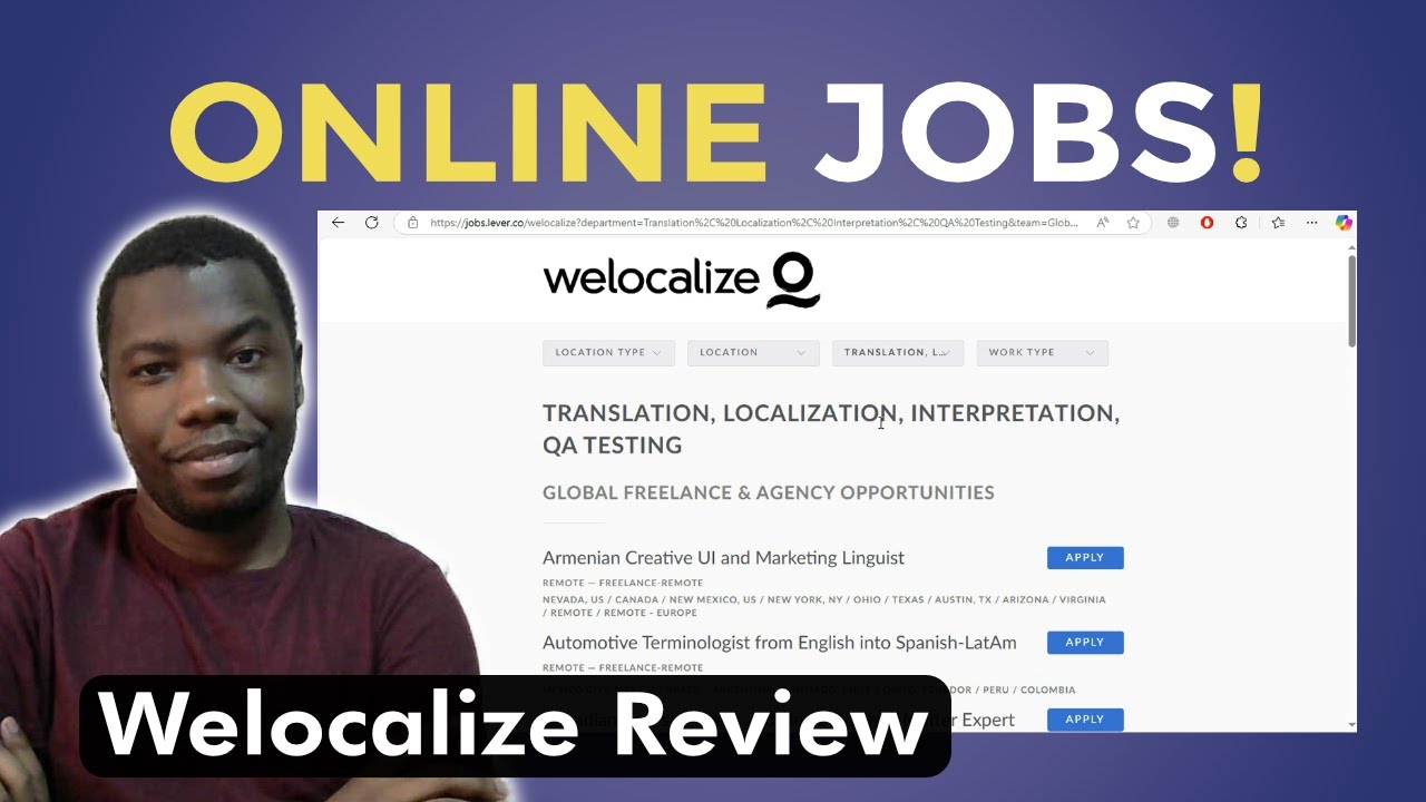 Welocalize Review | Online Freelance Jobs - Is Welocalize worth it?