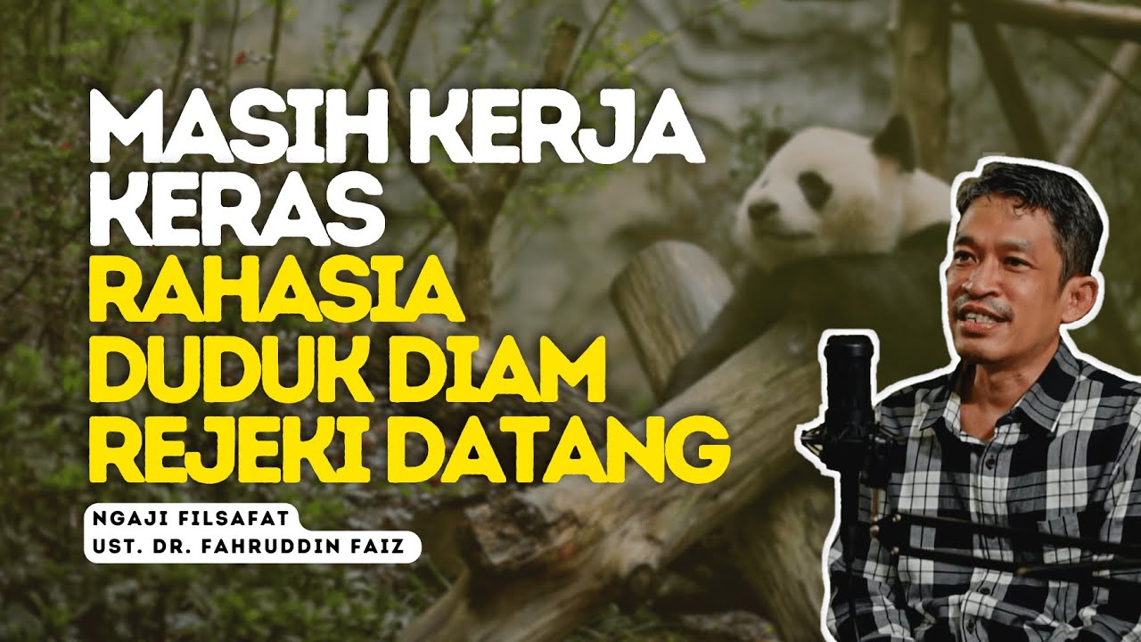 Ngaji Filsafat|Rahasia Yang di Ajarkan Nabi Untuk HidupMu Tenang-Ust. Dr. Fahruddin Faiz