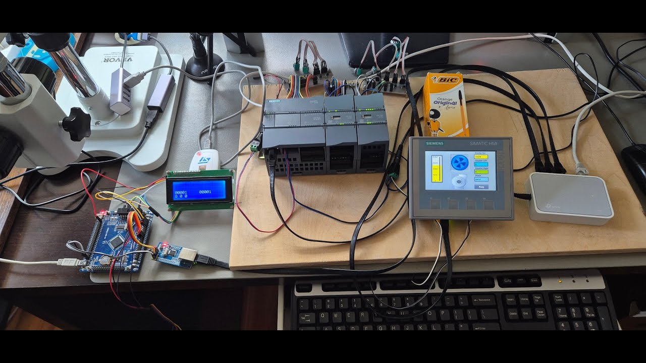 HMI dla sterownika S7-1200 zrobione na STM32