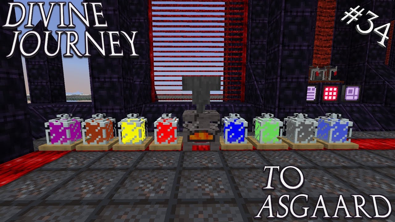Minecraft 1.7.10 Divine Journey Ep 34: Prep for a Grand Invasion