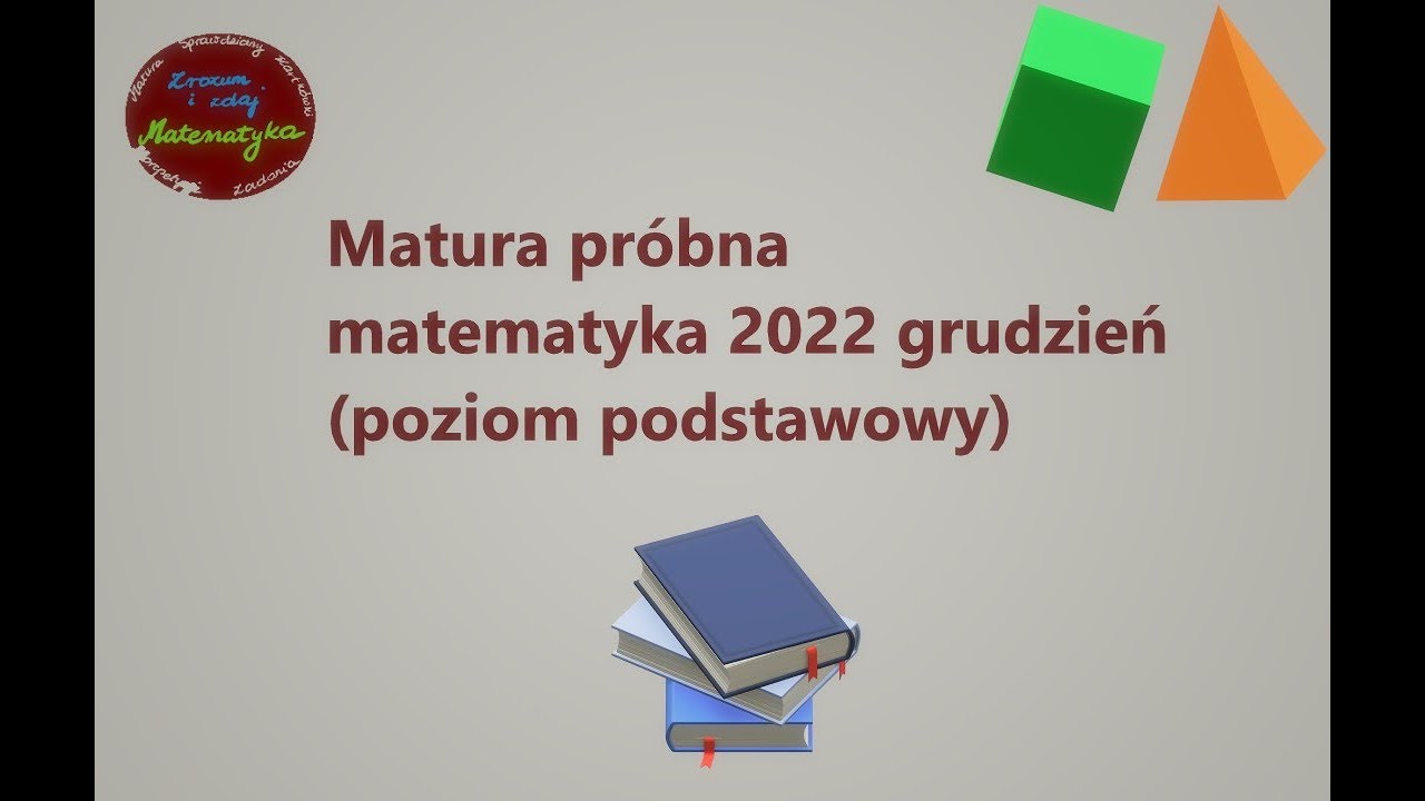 Zadanie 29 Matura próbna CKE grudzień 2022 Na płaszczyźnie, w kartezjańskim układzie współrzędnych..