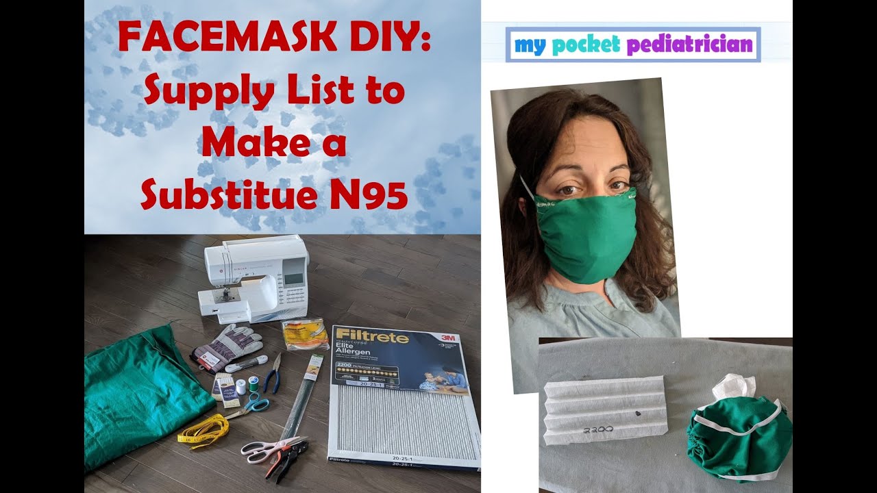 The Pocket Pediatrician Face Mask Supply List
