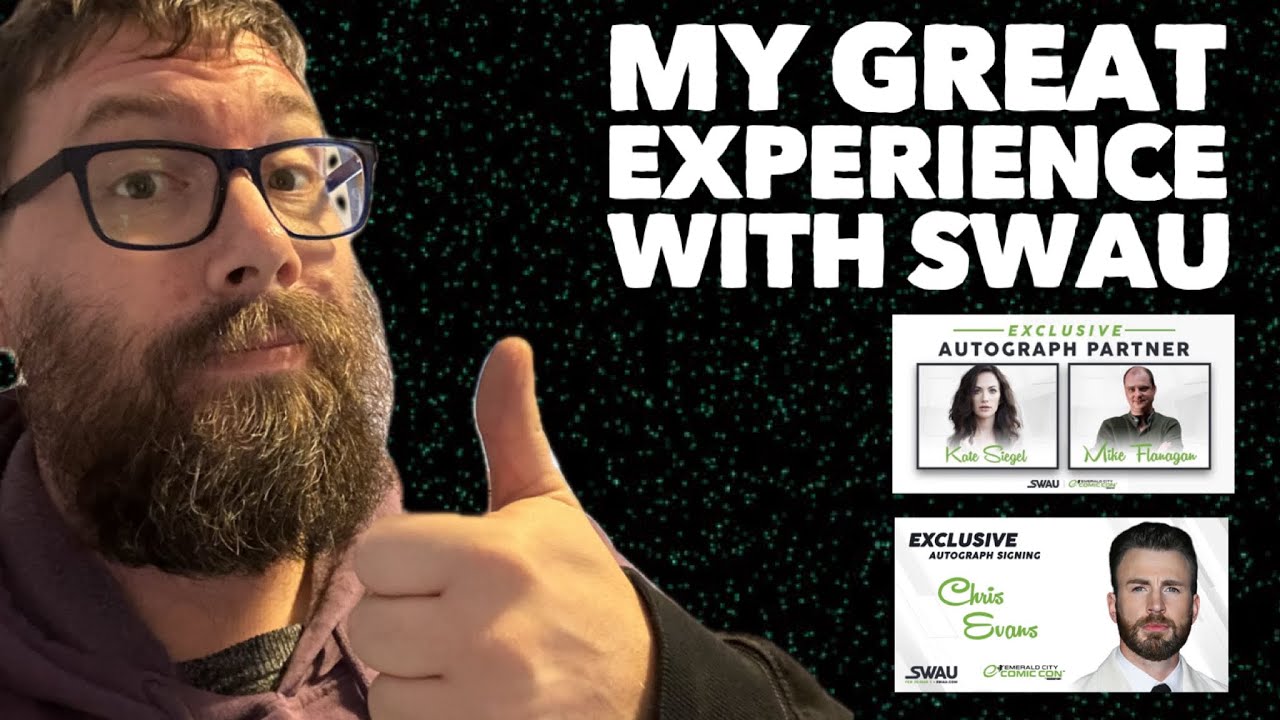 My GREAT experience with SWAU for an autograph send in