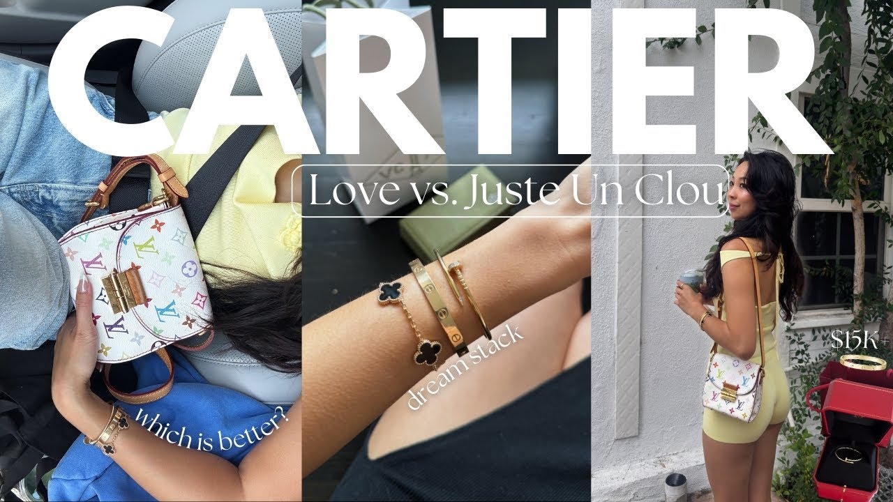 Which is Worth Buying? | Cartier Juste Un Clou vs. Cartier Love Bracelet (honest review + pricing)
