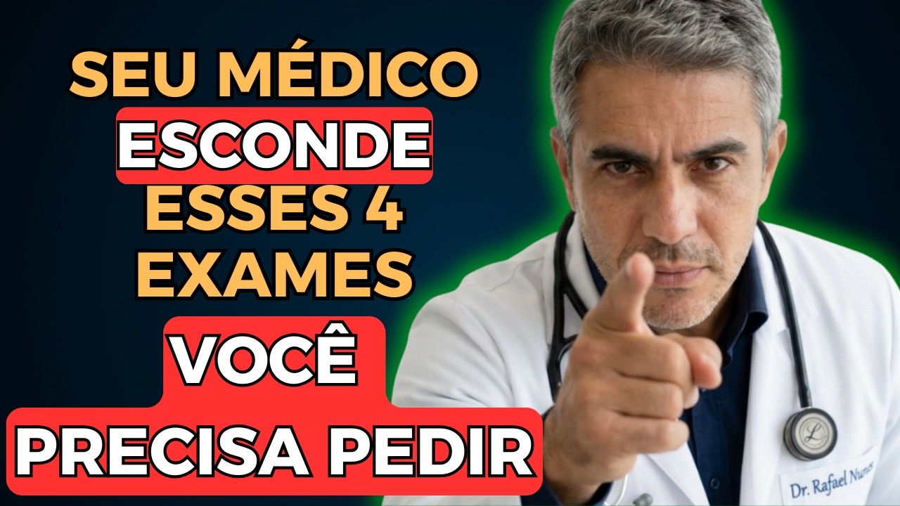 O M&eacute;dico N&atilde;o Te Conta: 4 Exames que Todo Idoso Deveria Pedir e Quase Ningu&eacute;m Pede