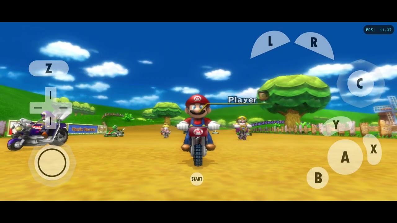 Mario Kart Wii (Dolphin) - Edge 30 Pro #dolphin #android #emulator