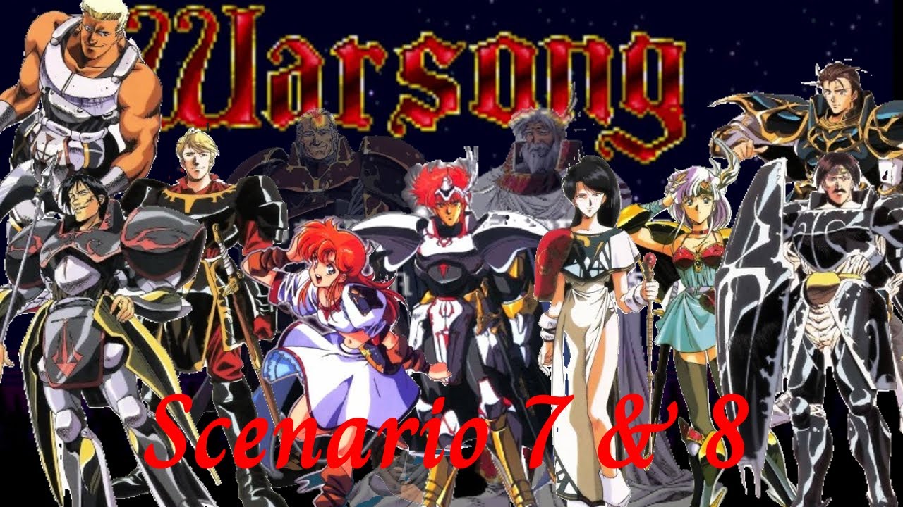 Warsong - Scenario 7 and 8 on CRT